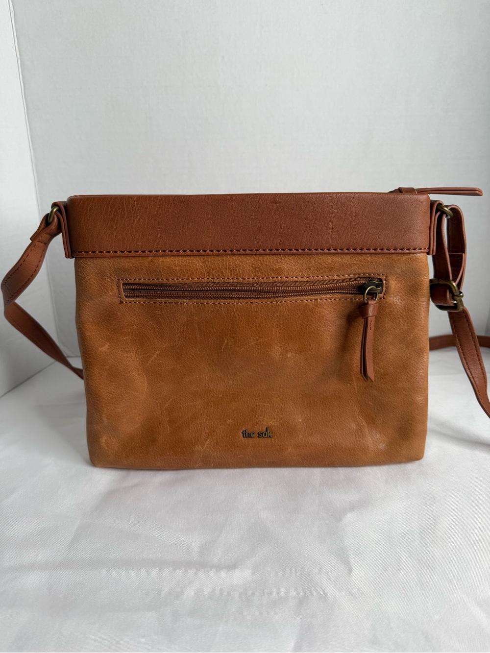 The Sak Sanibel Leather Crossbody Bag - Picture 2 of 8